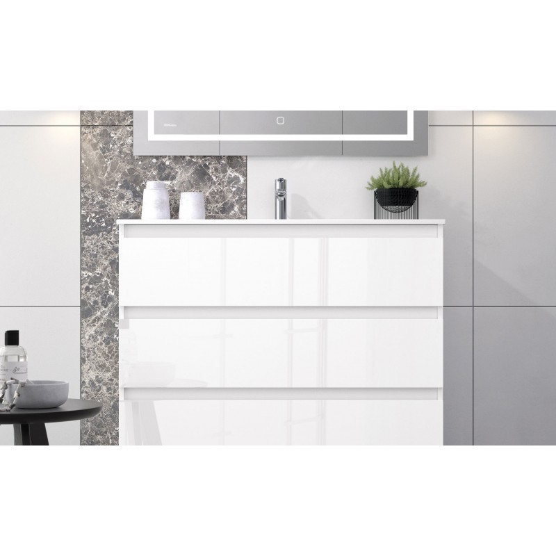 Mueble baño 3 cajones Orosi 100cm