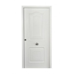 PUERTA ENTRADA RESIDENCIAL LACADA BLANCA PROVENZAL 91cm DERECHA