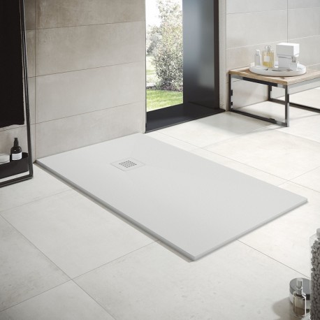 PLATO DE DUCHA 70x170cm MICA BLANCO GRESANCU