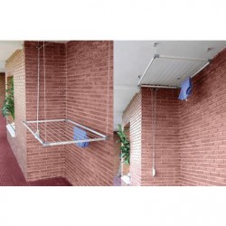 EXTENDABLE CEILING OUTDOOR AND INDOOR CLOTHES DRYER 135CM