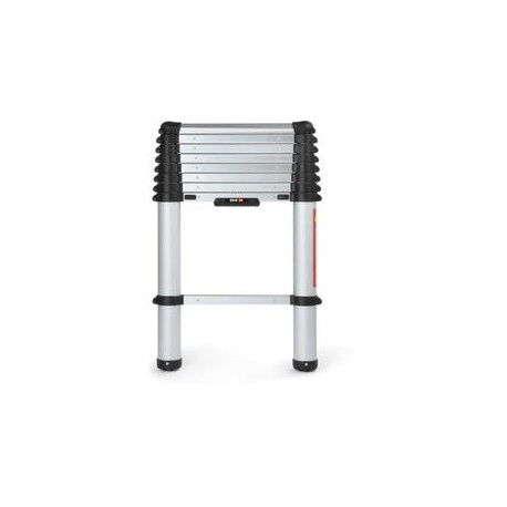 8-STEP ALUMINUM TELESCOPIC LADDER