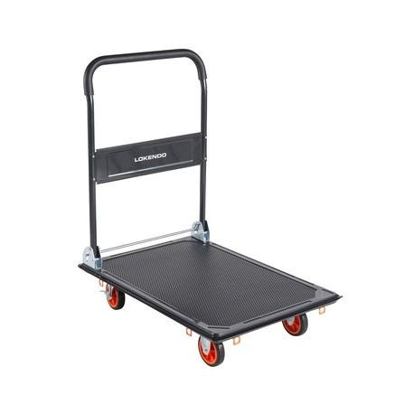 FOLDABLE PLATFORM TROLLEY STEEL 300KG