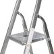 DOMESTIC ALUMINIUM-STEEL LADDER WITH 3 STEPS